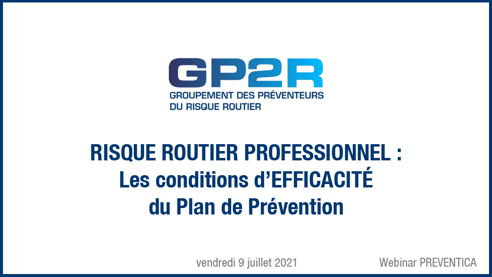 Logo GP2R - Webinar Preventica Risque Routier