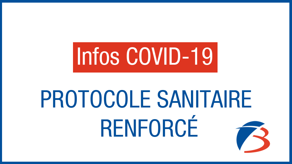 Nouveau protocole sanitaire